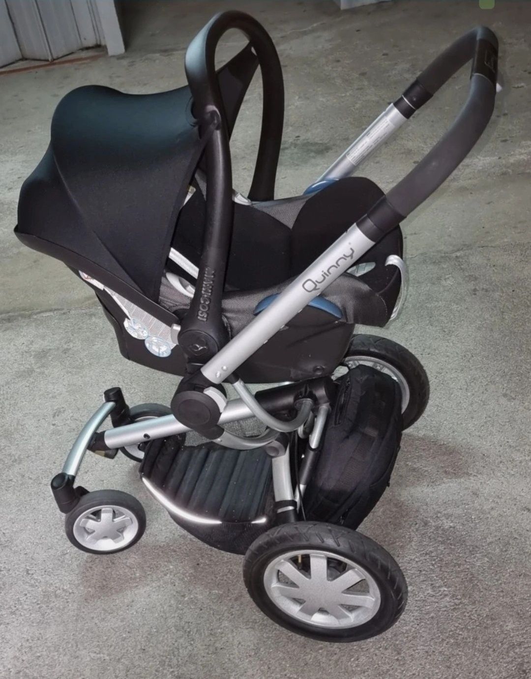 Trio carrinho bébé quinny