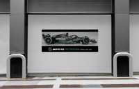 Baner plandeka 150x60cm Mercedes AMG Petronas F1