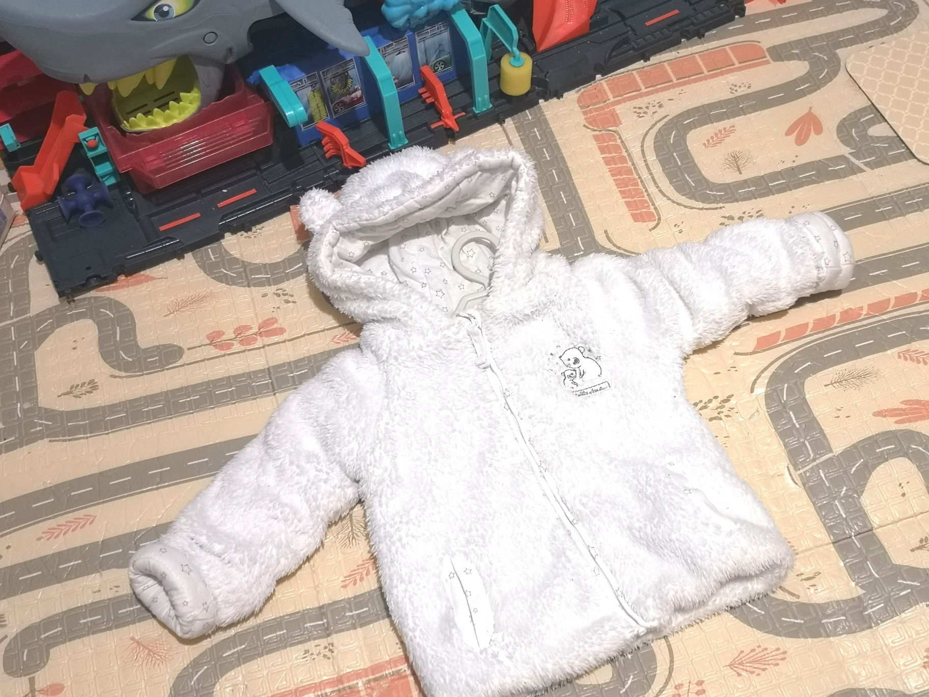 Ciepła bluza misiek misu sweterek 80 / 86 cm