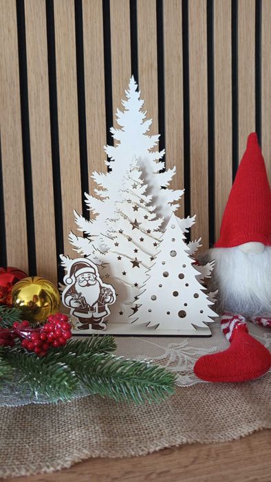 Choinka LED Mikołaj