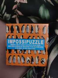 Impossipuzzle z pingwinami 100 kawałków