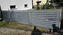 Brama przesuwna odsuwana wjazdowa 6,60x135 bramka 100