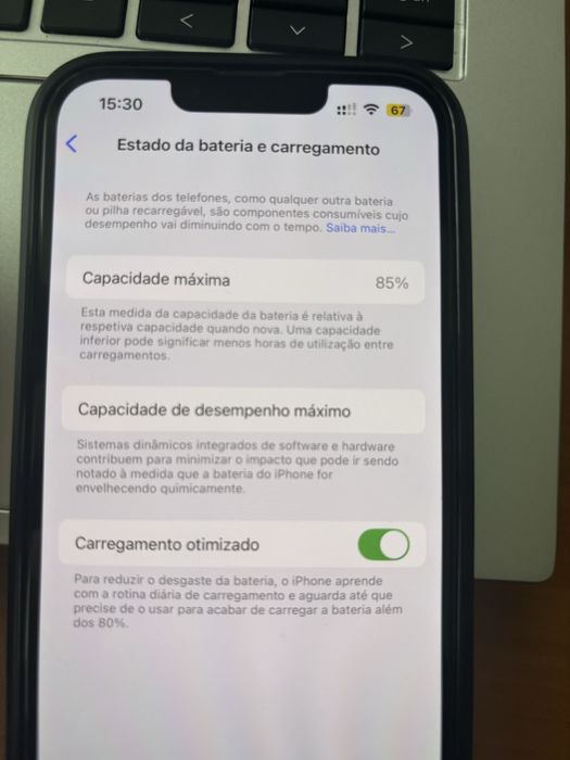 Iphone 13 usado adquirido em 2022