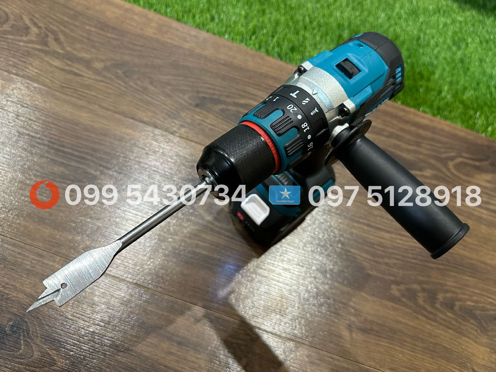 Набір акумуляторний Makita Болгарка DGA504BL Шуруповерт DHP485BL 36V8A