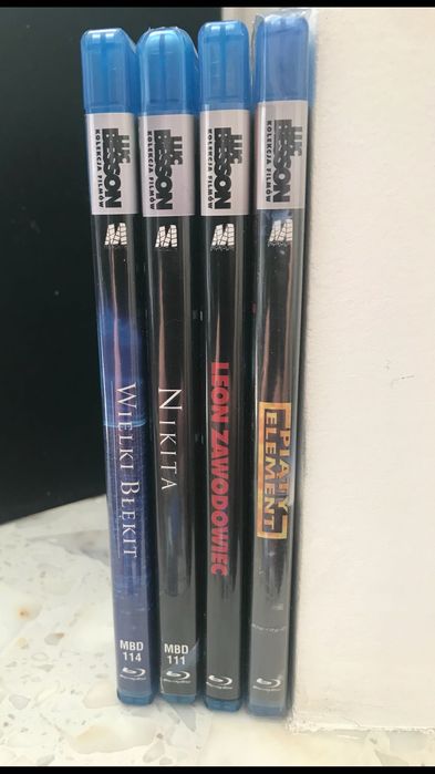 Leon Zawodowiec,Piąty element,Nikita,Wielki błękit blu ray Stanidealny
