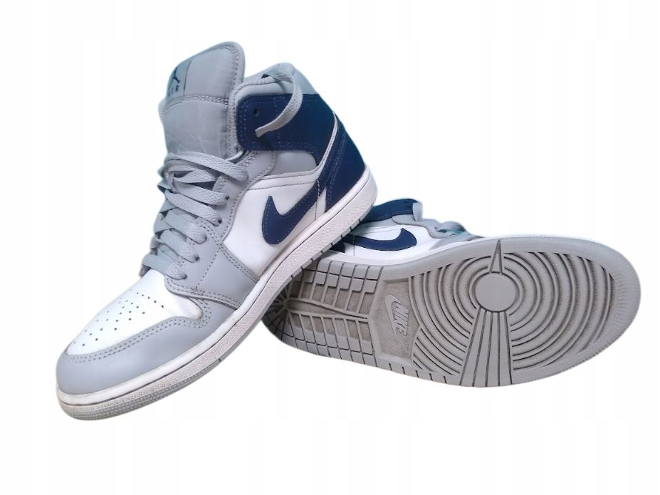 Nike Air Jordan 1 Mid 42 Buty Męskie Sneakersy Skórzane T78