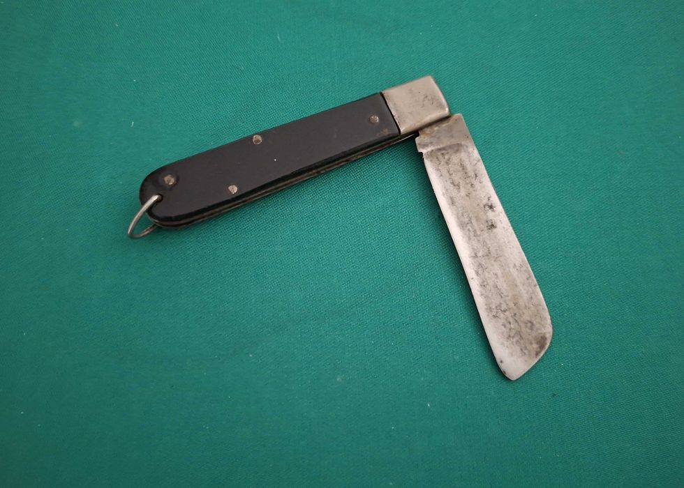 Canivete português muito antigo, S. Duarte, 21cm