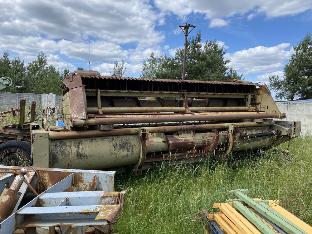 Pokosówka Fortschritt E303 z hederem slimakowym