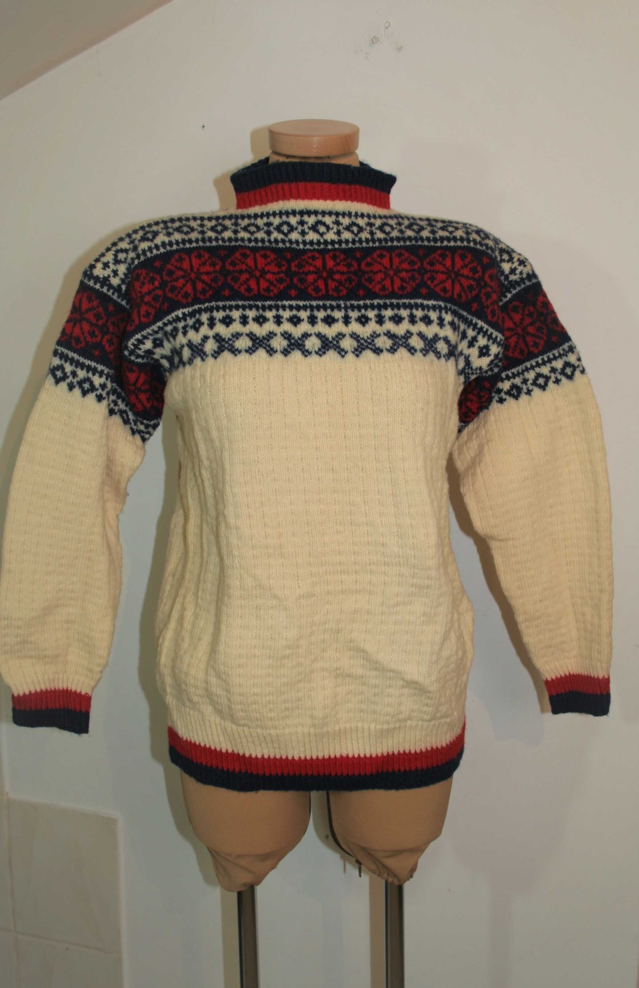 Skandynawski sweter Vintage - Nordic Rozmiar: S/M