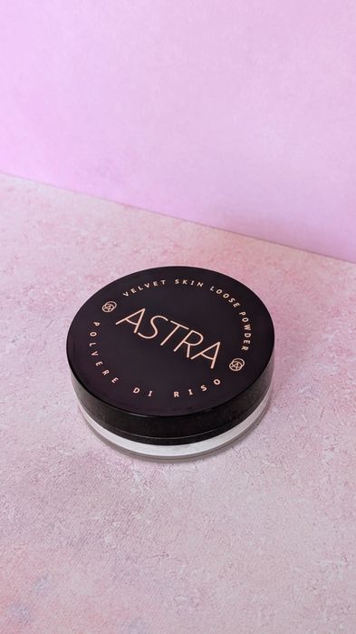 Astra velvet skin loose powder ryżowy 01