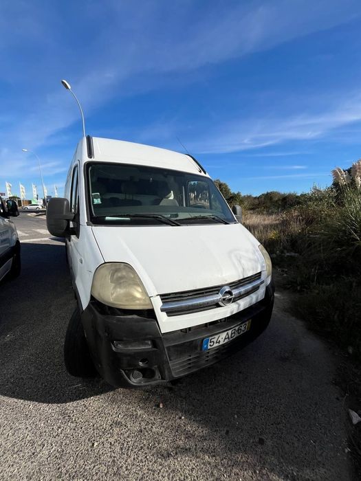 Opel movano motor avariado