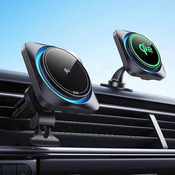 Esr Halolock Cryoboost Magnetic Magsafe Dashboard & Vent Car Mount Wir