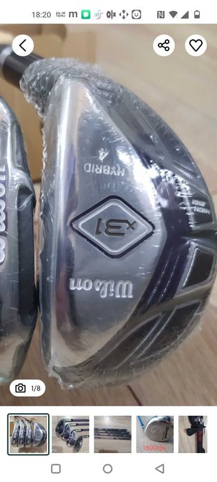 Клюшка для гольфу НОВА  ,WILSON , 2300 грн 1 шт