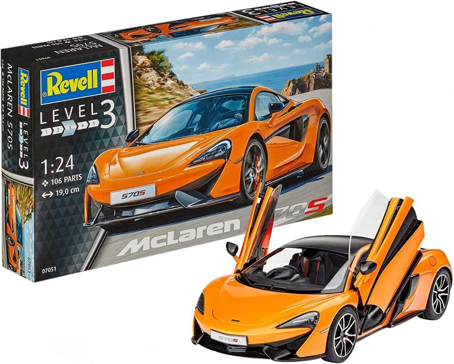 Revell 07051 McLaren 570S Skala: 1:24