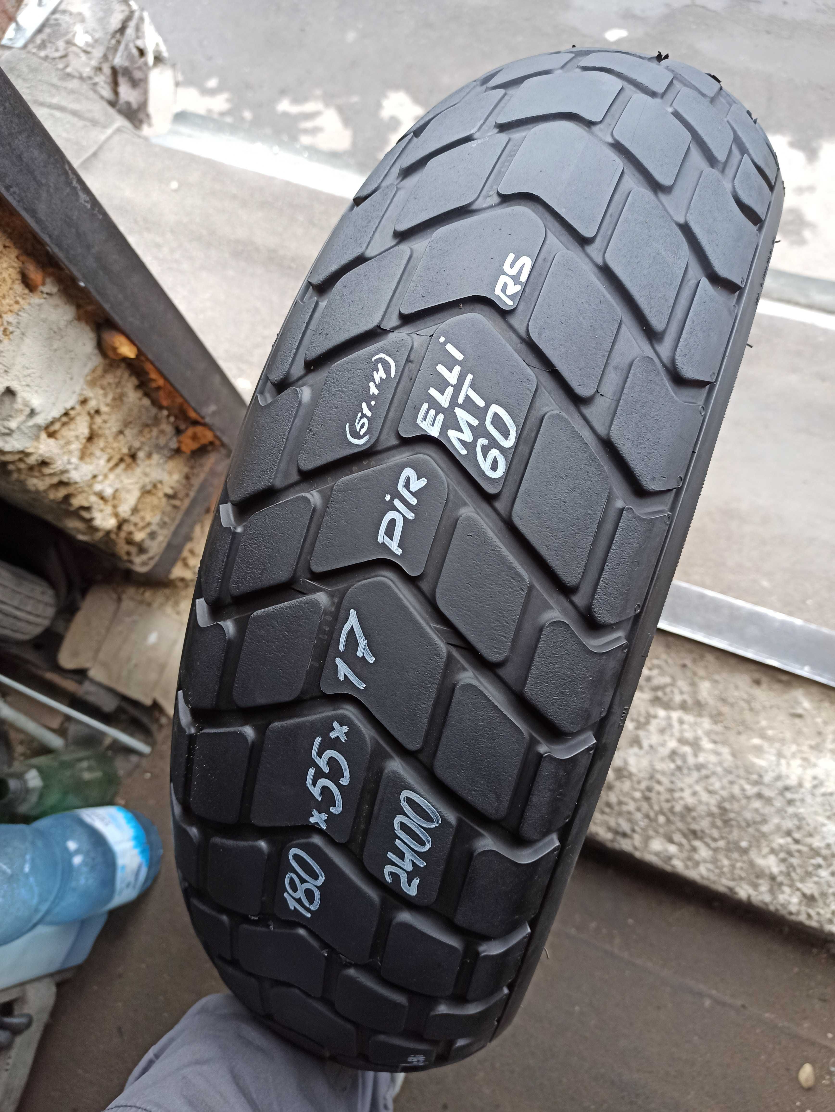 Мото шина резина спорт 180/55 R17 задняя с Германии