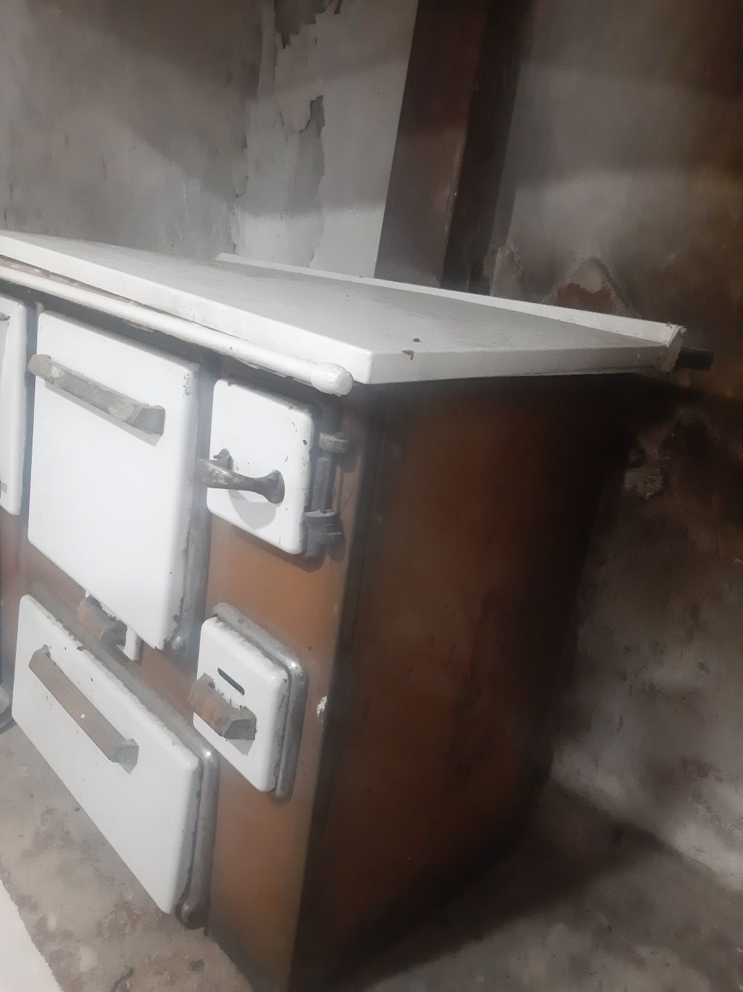 Fogão antigo em ferro