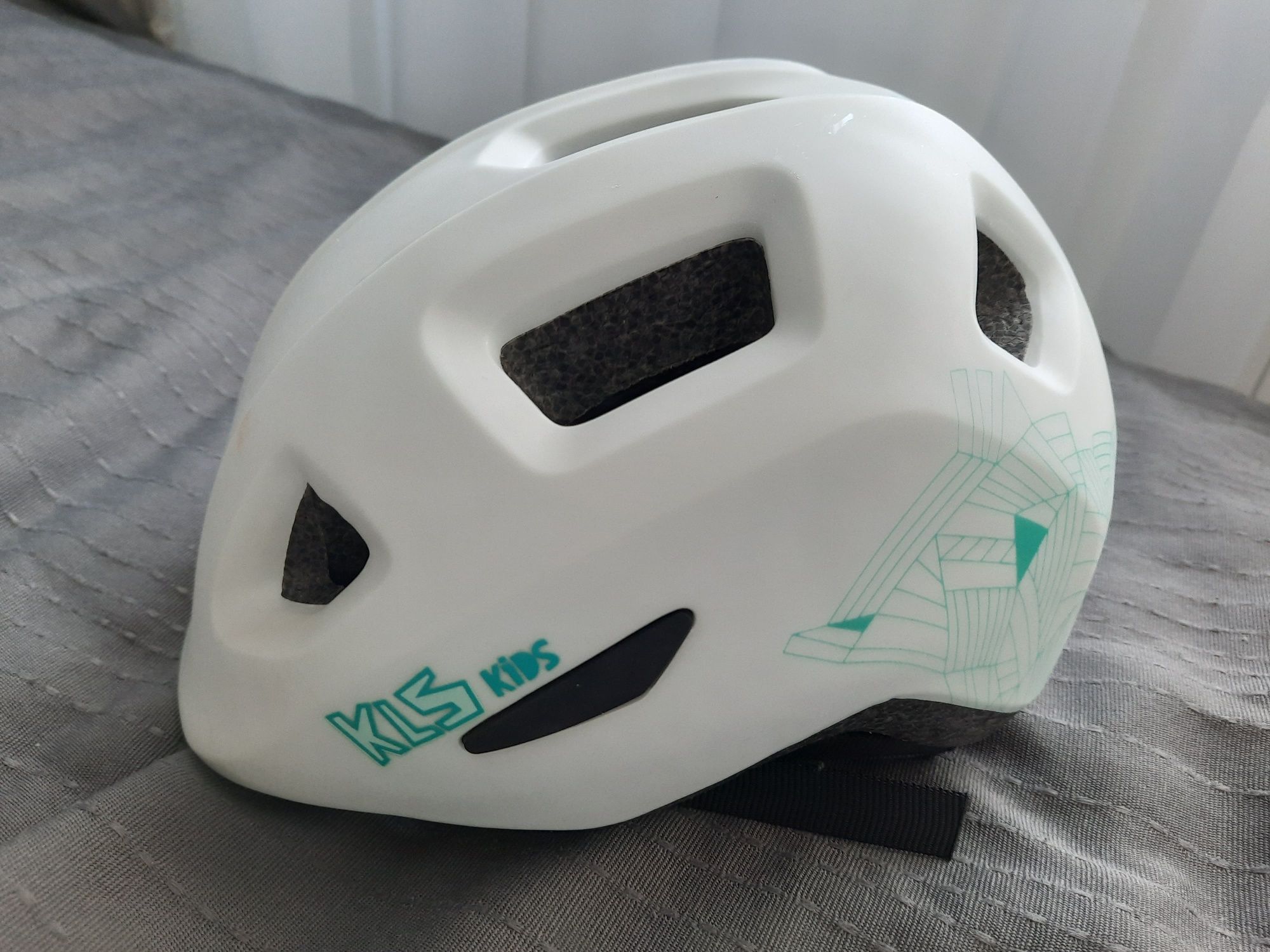 Kask rowerowy dziecięcy Kellys Acey White