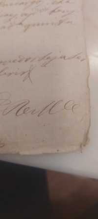 1822 manuscrito assinatura de rei ?Guarda