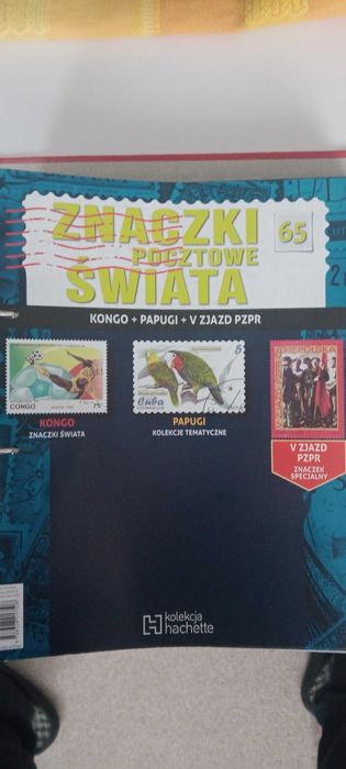 Znaczki pocztowe świata-kolekcja Hachette