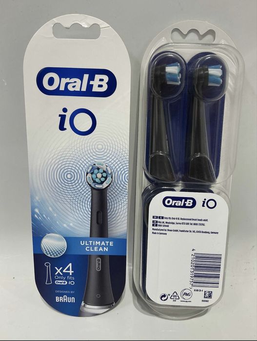 Koncowki do szczoteczki Oral B IO czarne