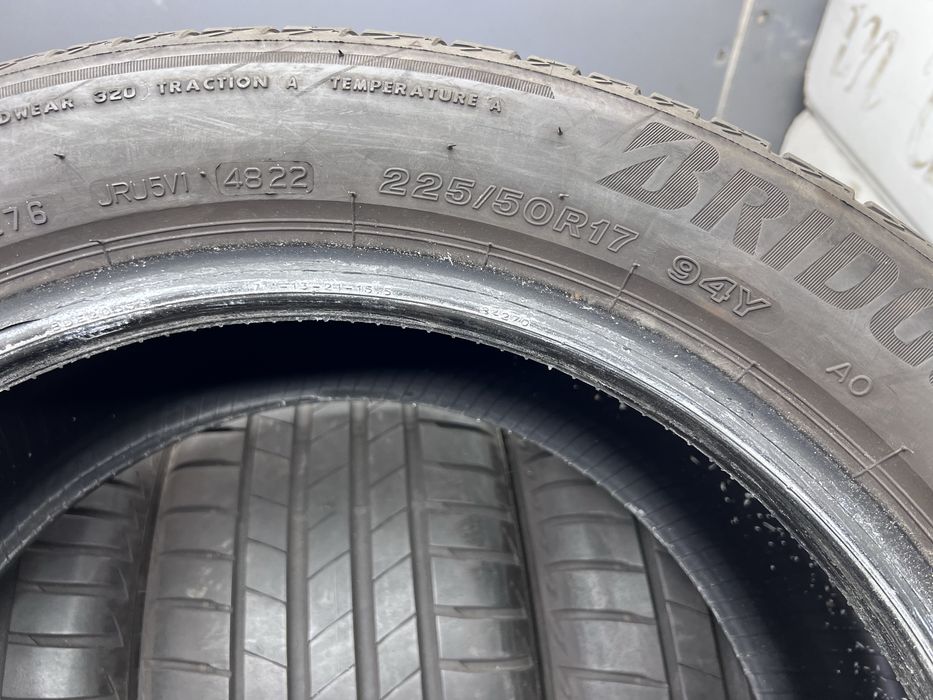 Шини 2022р літо 225 50 R17 Bridgestone Turanza T005 літні резина