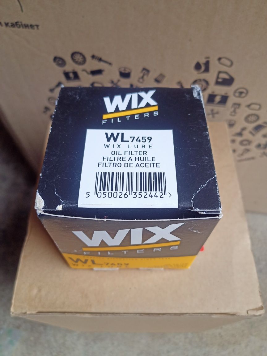Фільтр Wix oil 7459 для форд фокус від 2011р.