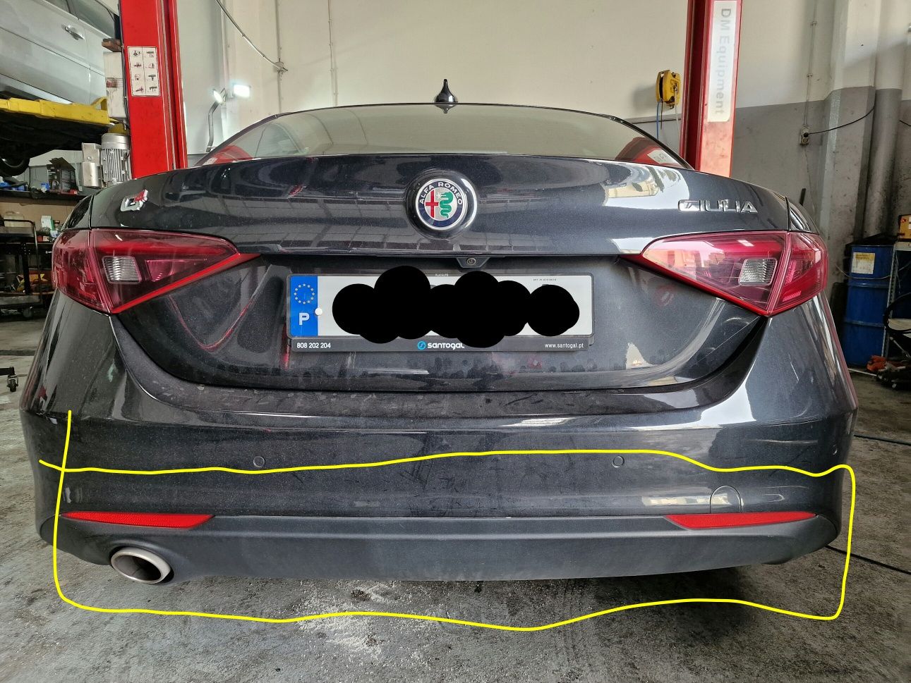 Difusor AlfaRomeo Giulia