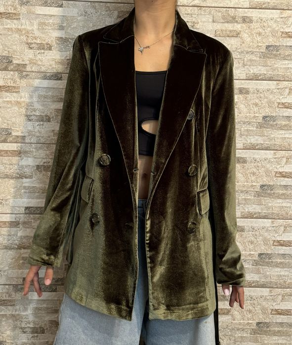 Пиджак котон,цвет хаки