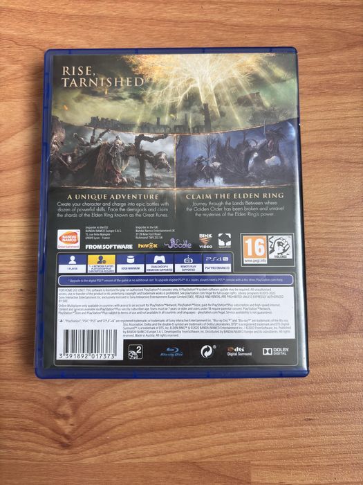 Elden Ring диск на ps4/ps5