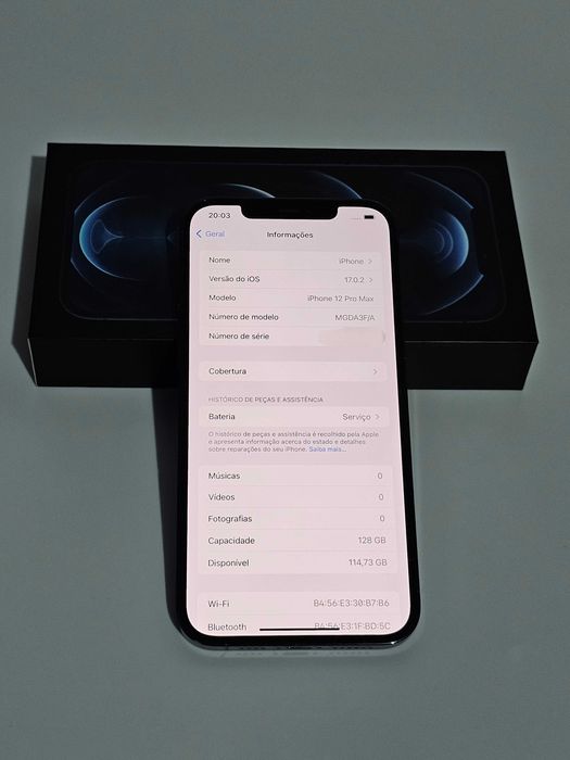 Iphone 12PRO MAX 128gb. 76% Bateria.   Excelente
