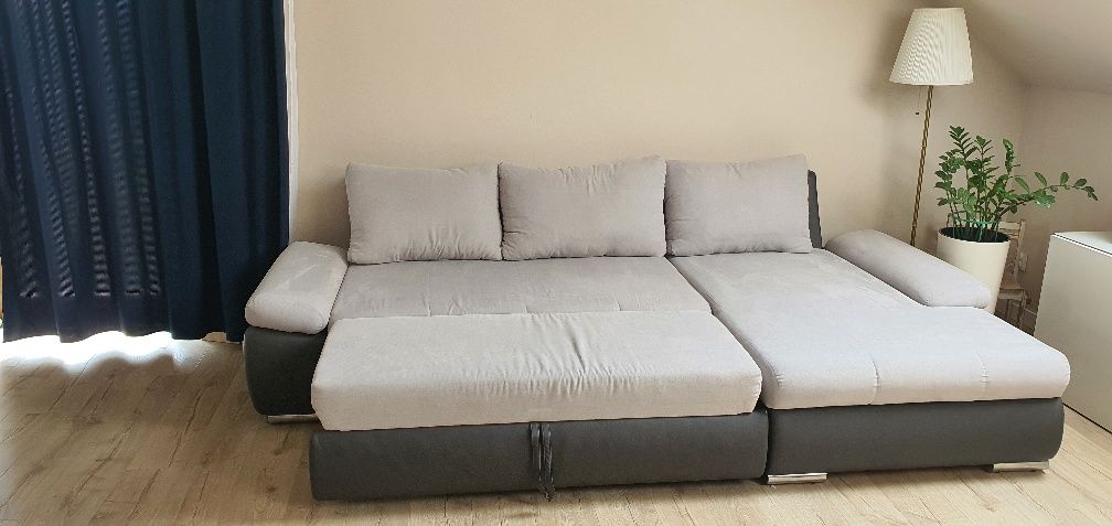 Narożnik z funkcją spania