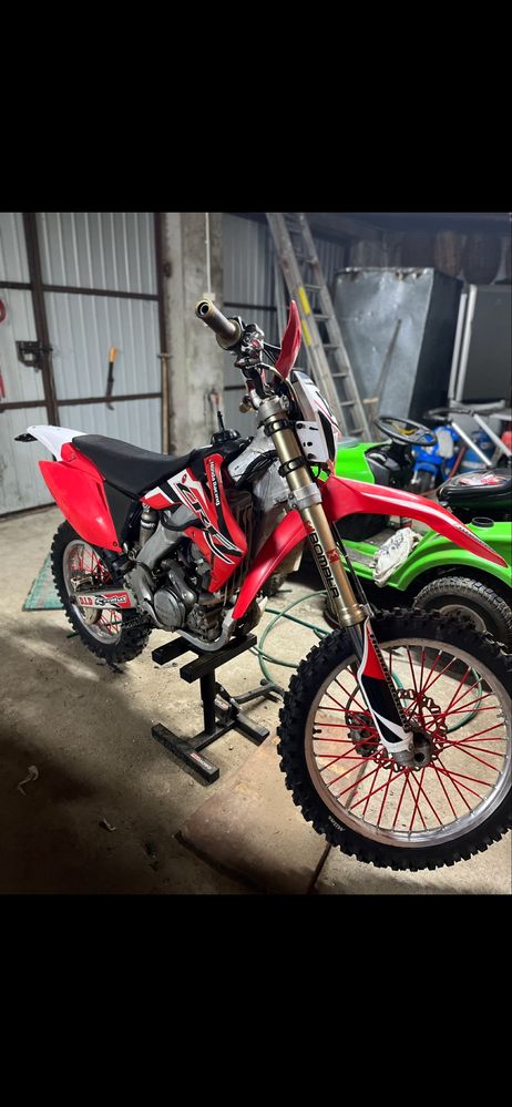 Honda CRF 250R 2009r zarejestowana po remoncie