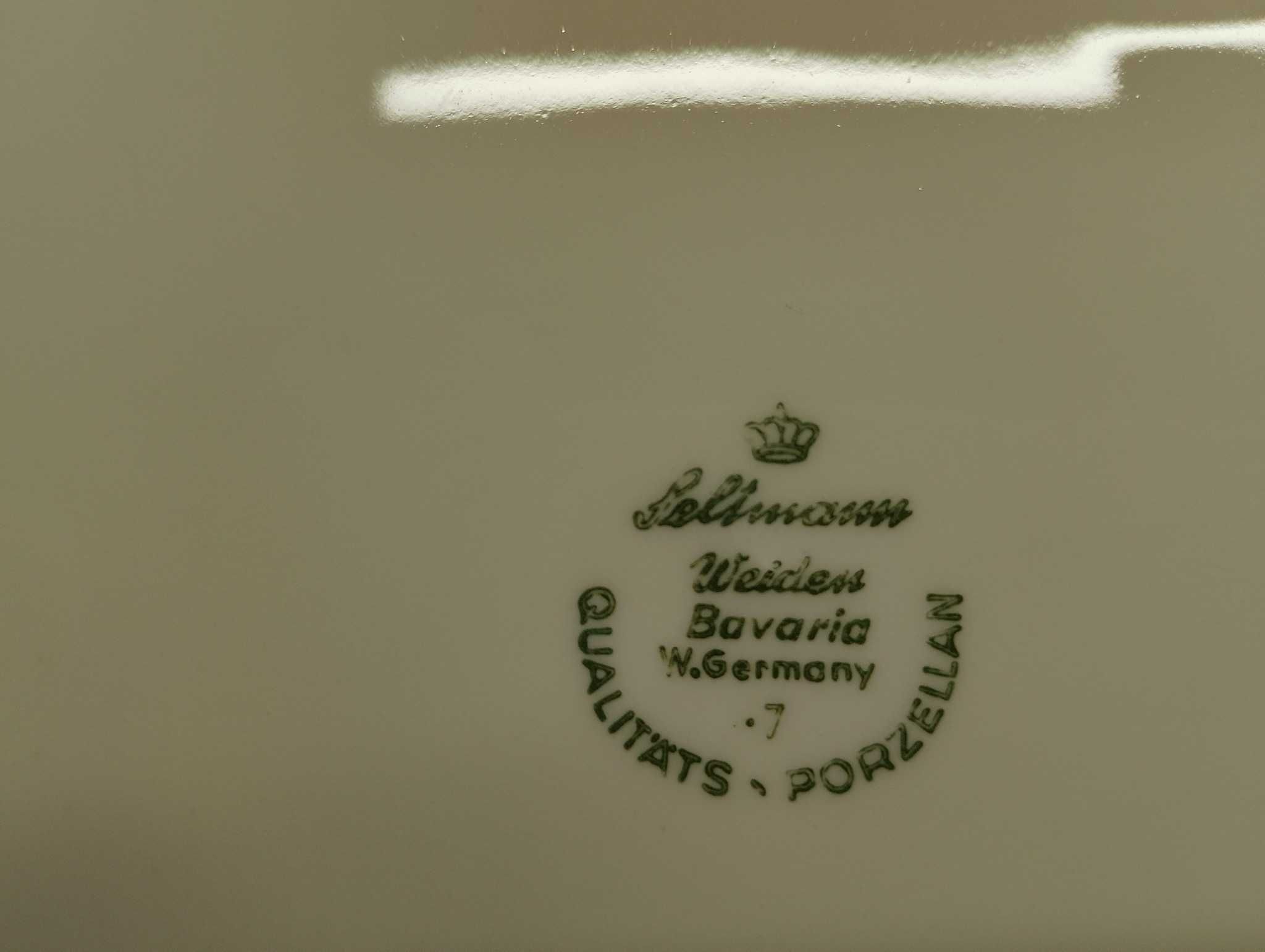 Seltmann Weiden porcelanowy płaski talerz obiadowy