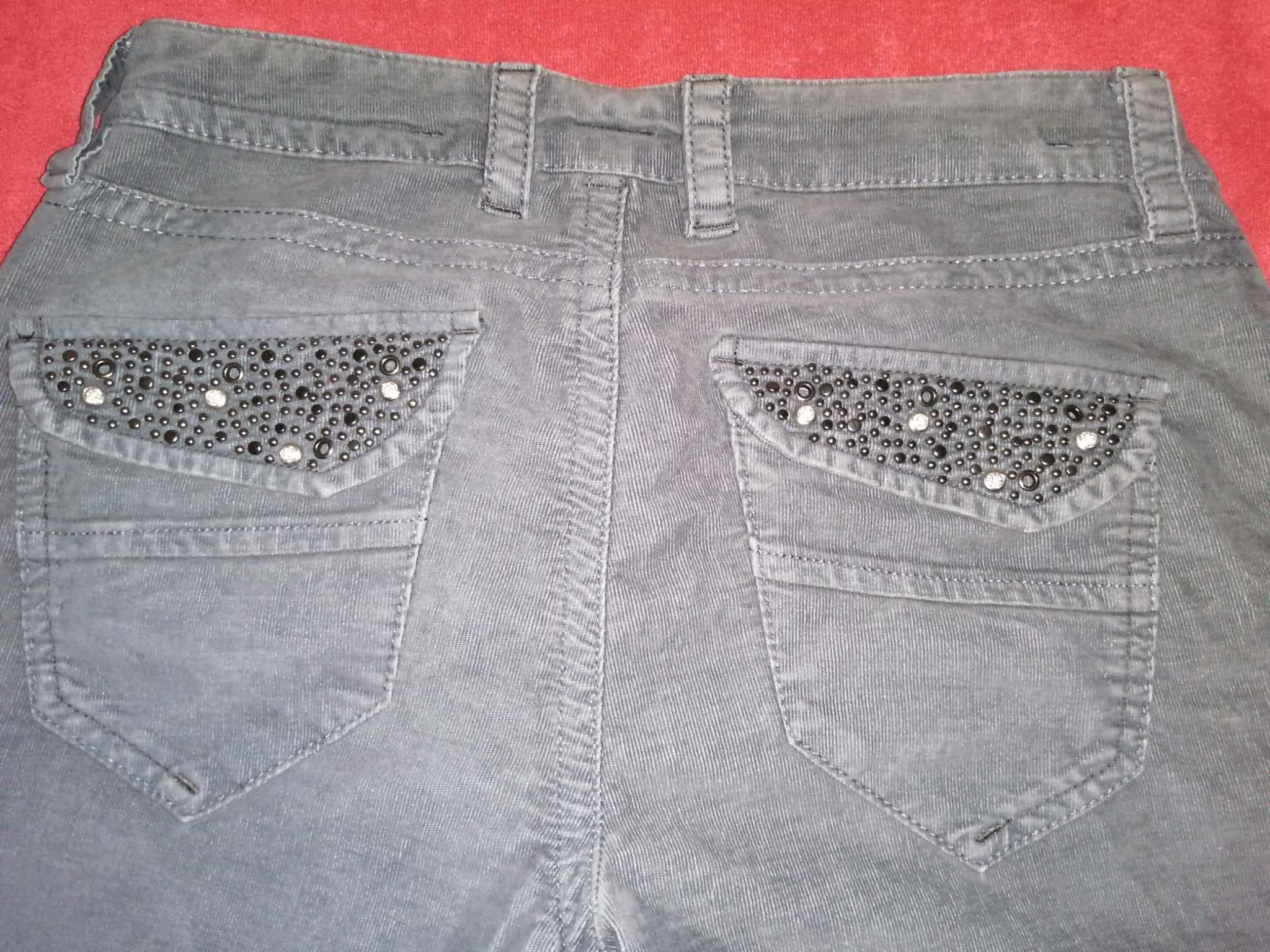 MOS MOSH Jeans Sztruksy Spodnie Damskie 28 Oryginalne Super Stan
