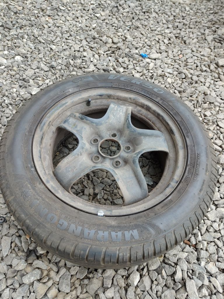 Koło r 16 zapas felga opona opel Vectra astra