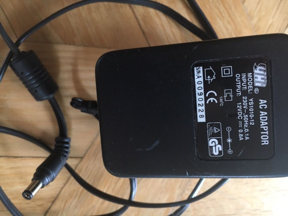 zasilacz AC/DC Adaptor 12VDC 0.8A