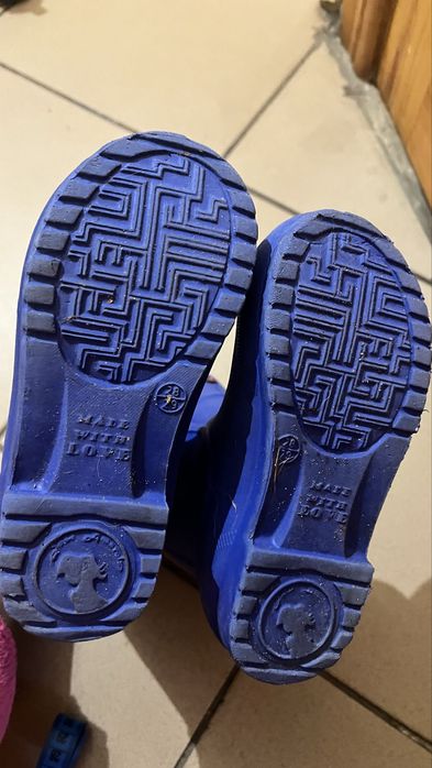 Дитячі чобітки з піни