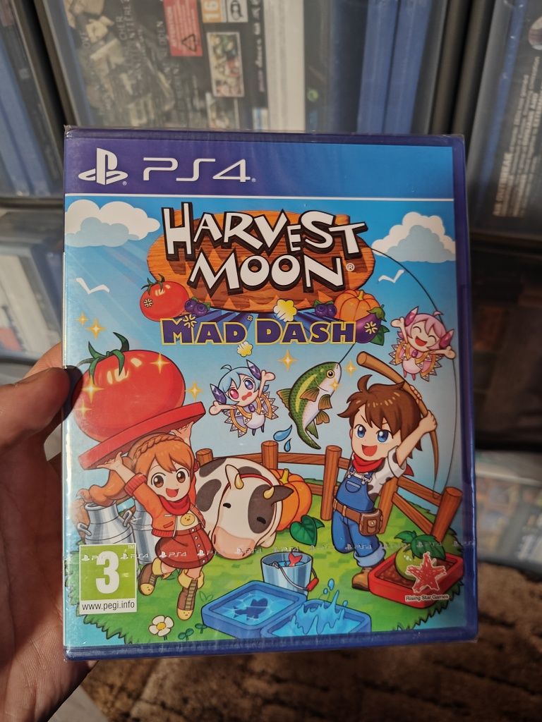 PS4 Harvest Moon Mad Dash NOWA ///