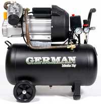 Kompresor dwutłokowy GERMAN 50L 8BAR 430L/MIN 4KM