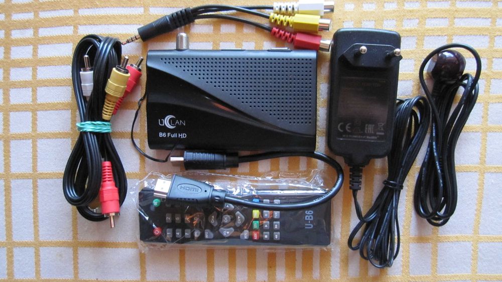 Спутниковий ресивер Uclan B6 DV3 S2 Full HD