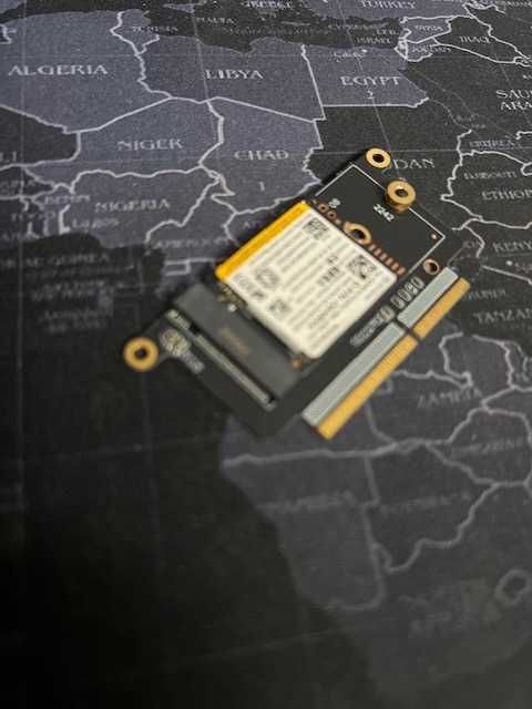 Dysk NVME PCIe Gen4x4 512GB MacBook Pro z adapterem