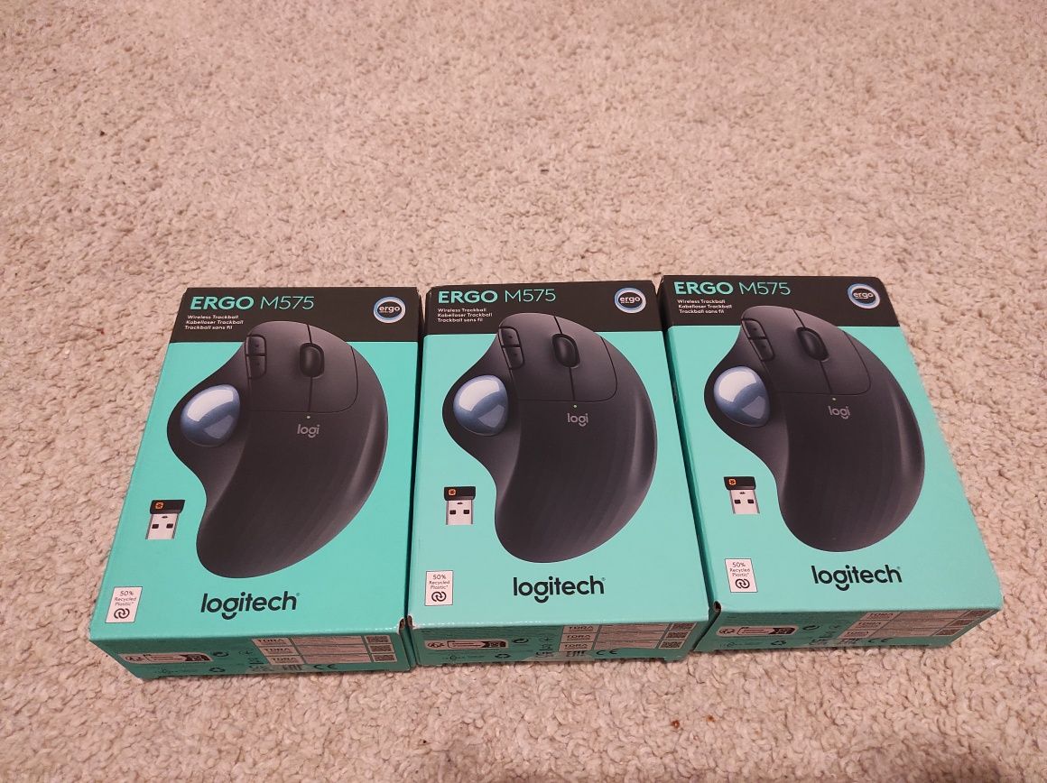 Трекбол Logitech Ergo M575