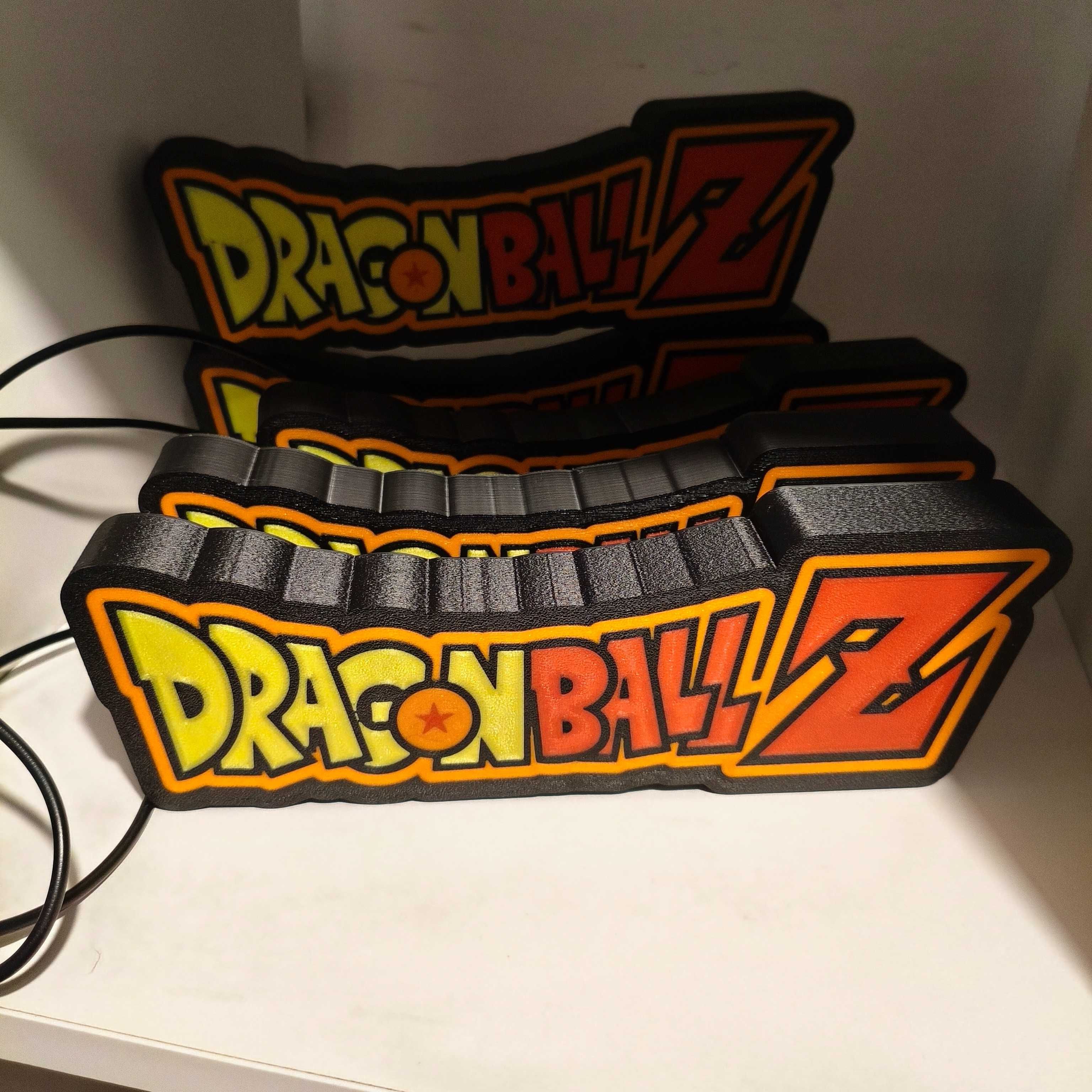 Candeeiro Dragon Ball Z com interruptor e ligação USB