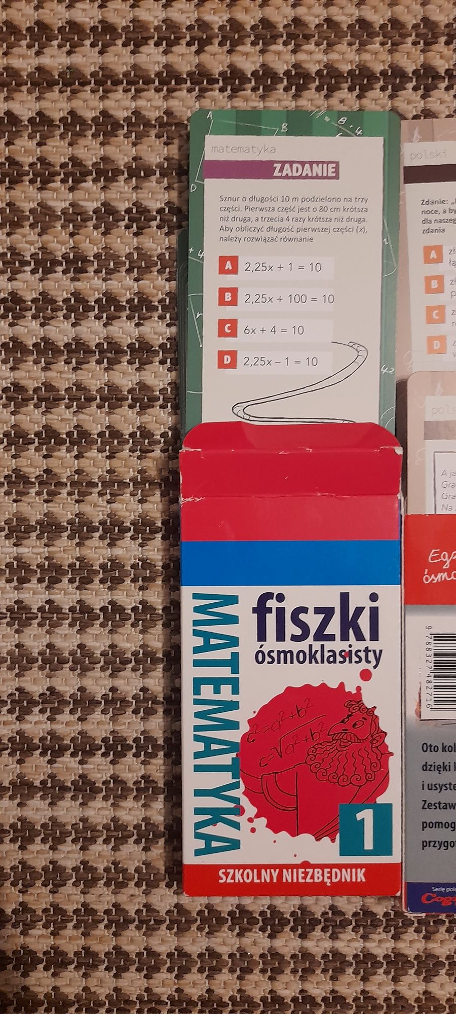 Fiszki ósmoklasisty