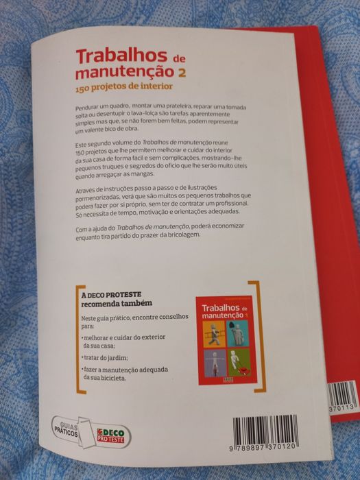 Livros novos "Trabalhos de manutenção 1 e 2""