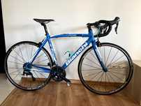 Rower szosowy/szosa Bianchi Via Nirone 7 / Shimano 105 / roz. 55cm (M)