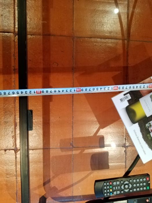 Mesa de vidro sala de estar