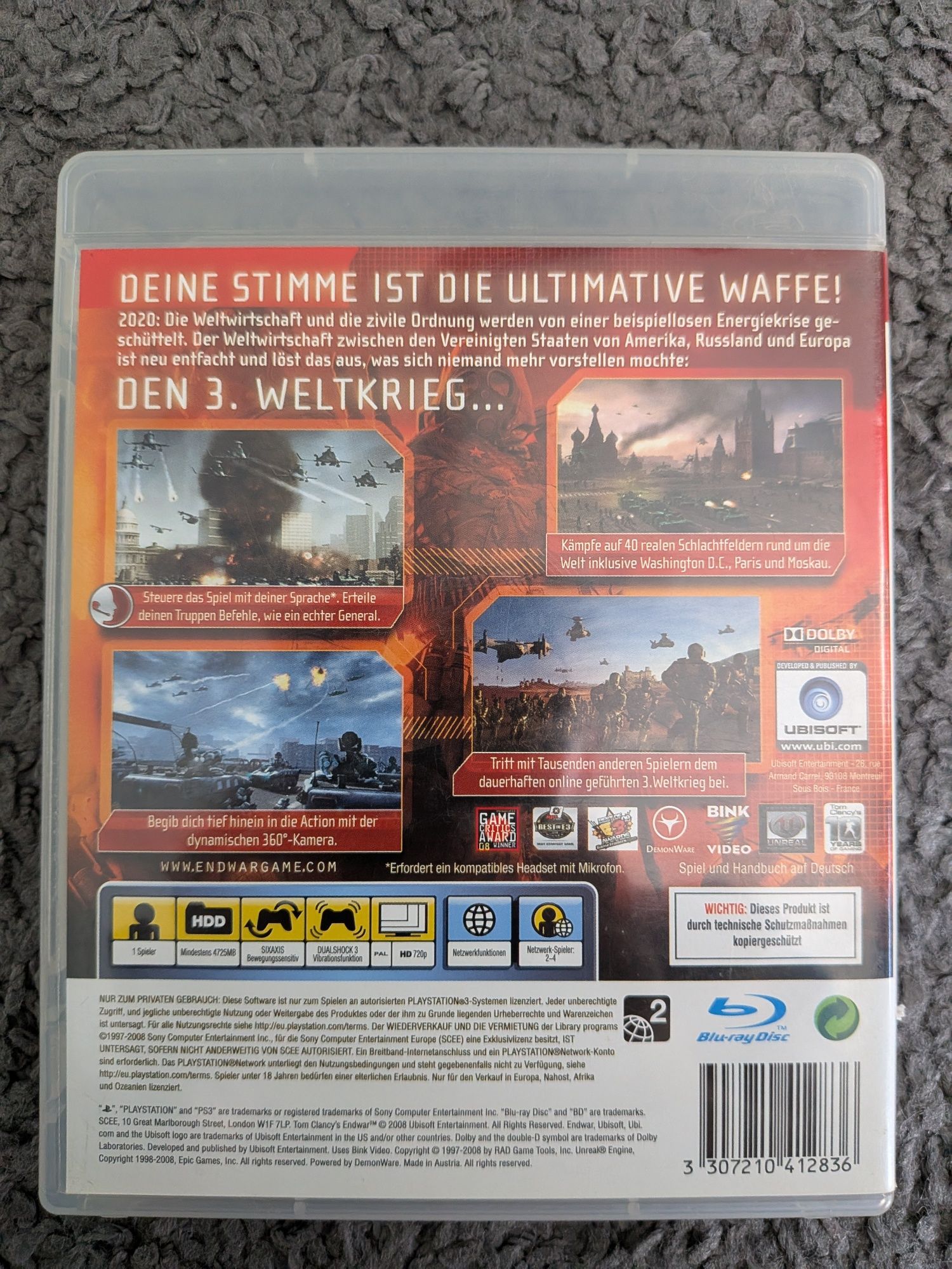 Tom Clancy's EndWar Playstation 3