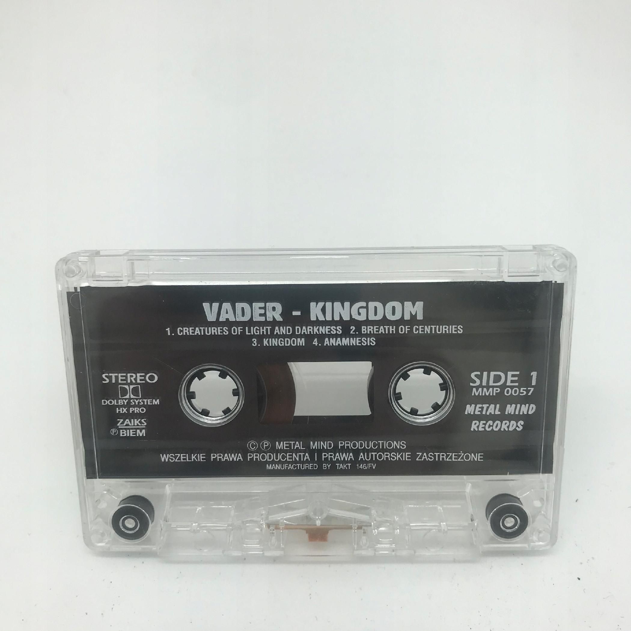 kaseta - vader - kingdom metal 1998