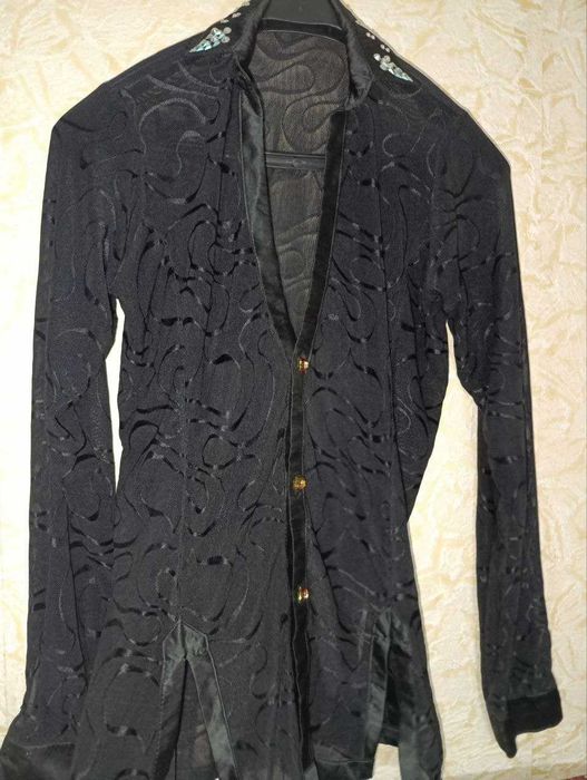 Сорочка для Бальних Танців Чоловіча (Латина). Стрази Swarovski.